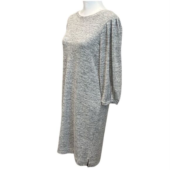 Chicos Zenergy Soft Essentials Knee-Length Sweater Tunic Casual Lounge Dress - Picture 2 of 13